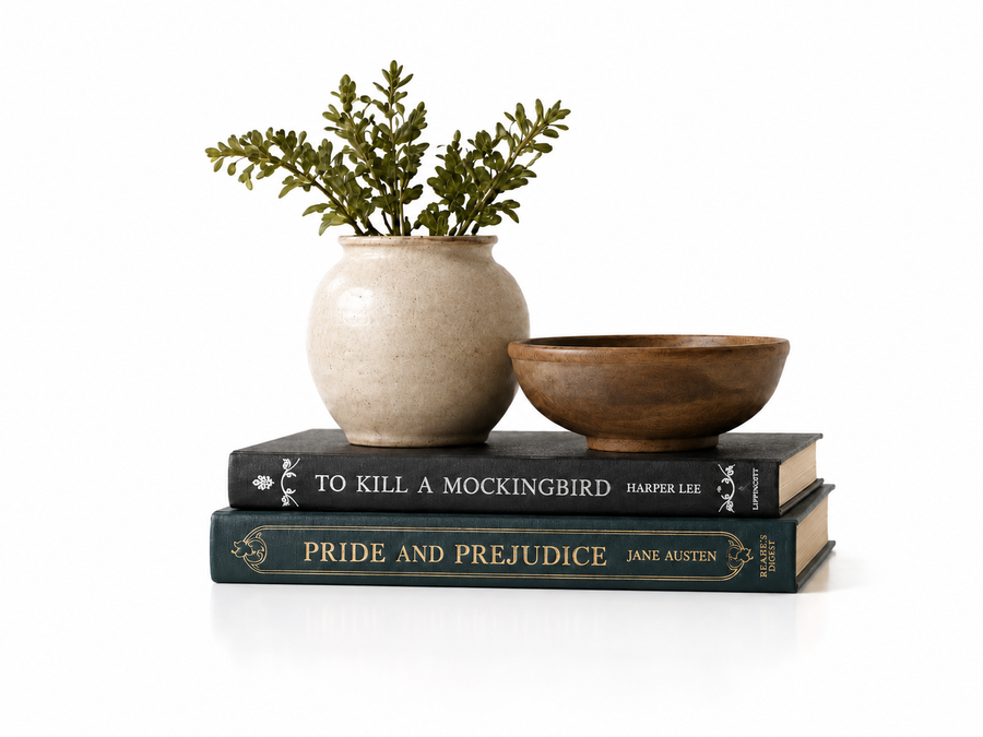 Home goods on a table
