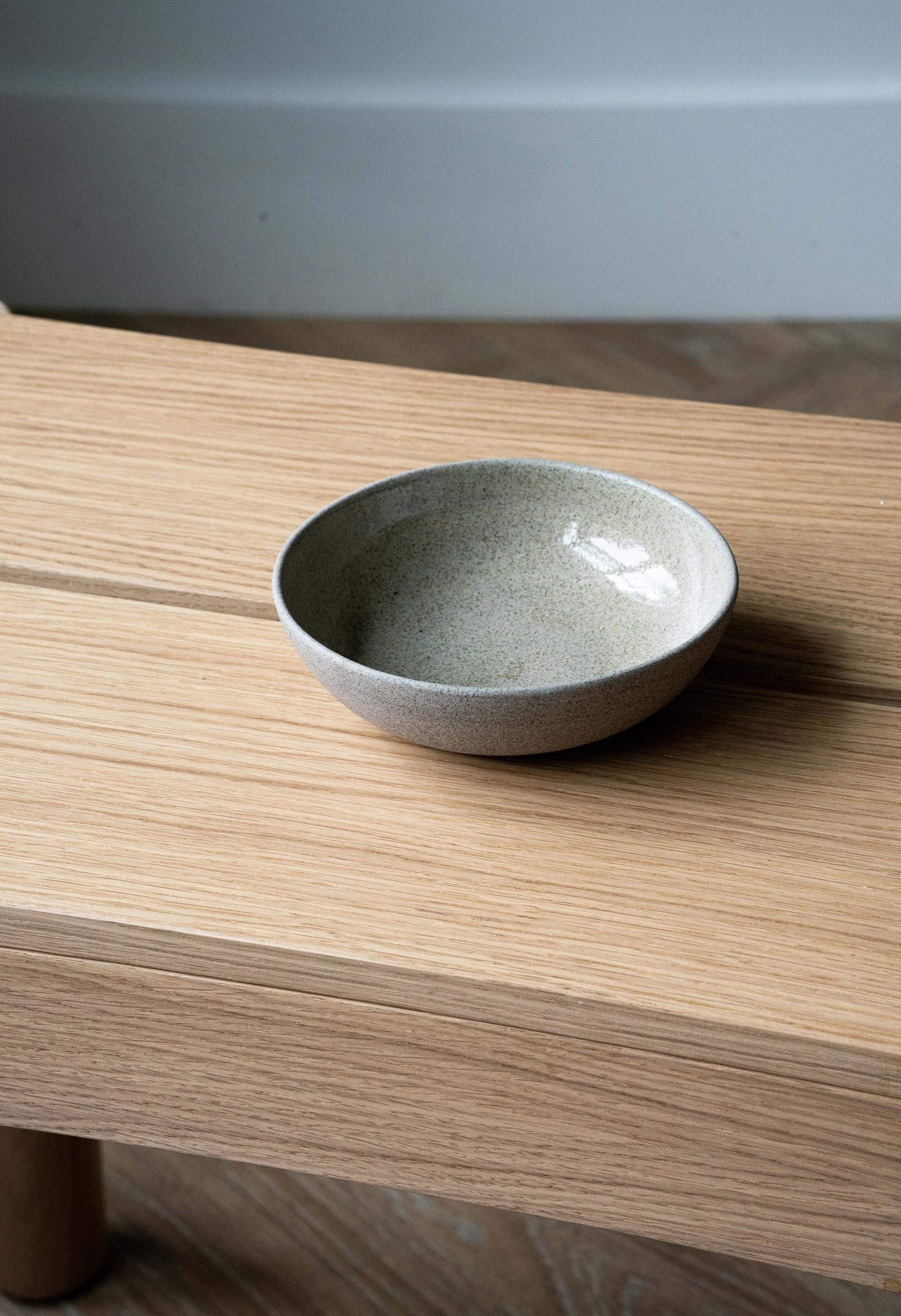 Concrete stoneware bowls for snacks, sides, and everyday meals